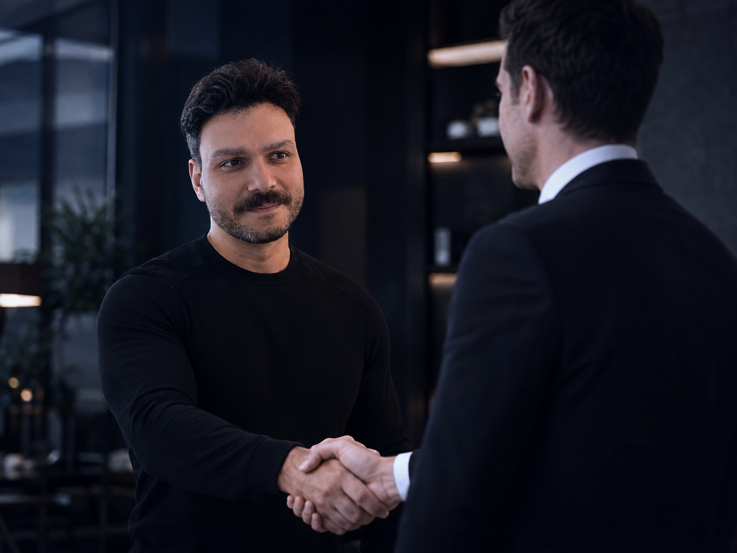 Renan, fundador da HR Marketing Digital, fechando negócio com um cliente